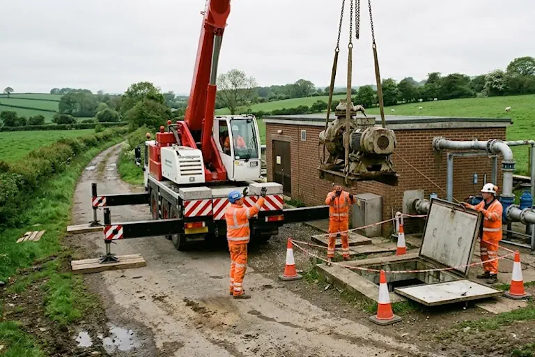 Lifting operations and site planning