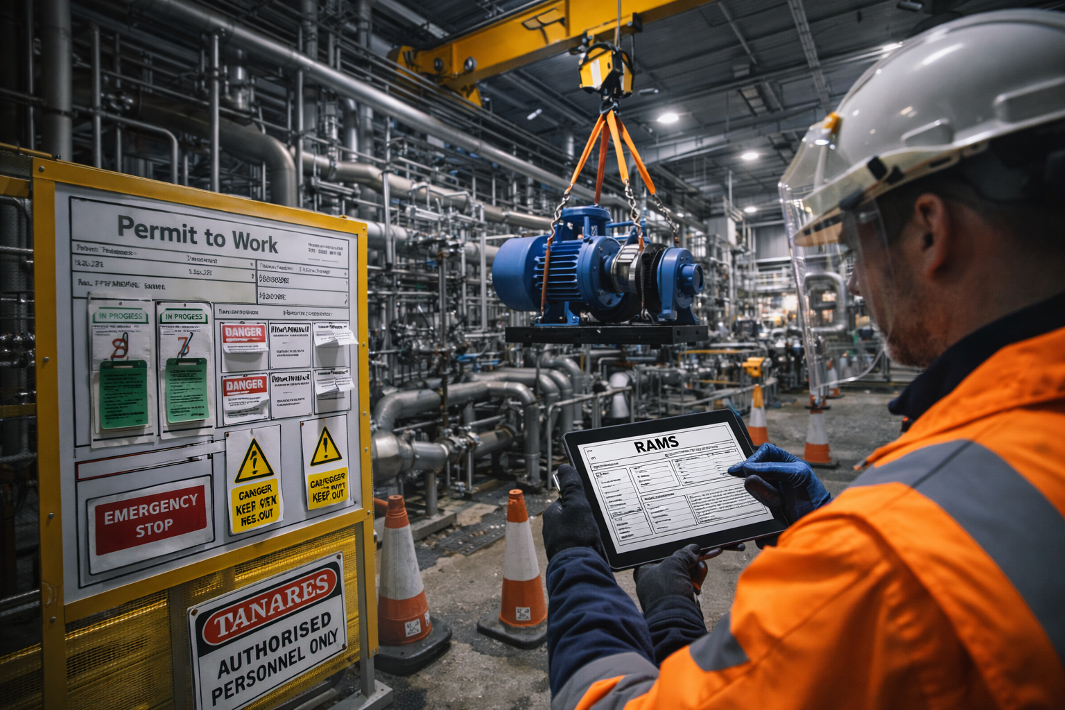 Site audit or briefing